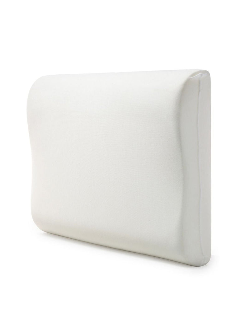 226_Citron Orthopedic Cervical Contour shape Memory Foam Pillow With Bamboo Fabric Removable Zipper Cover_PLW36_4