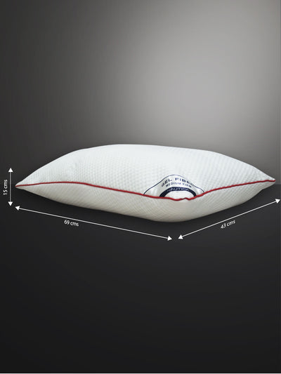 Aloevera Gel Fiber Anti-Microbial Pillow <small> (solid-white)</small>