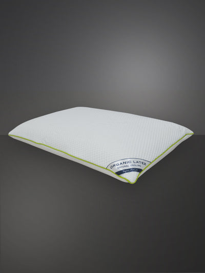 Natural Organic Latex Anti-Microbial Pillow <small> (solid-white)</small>