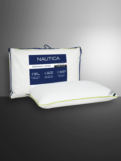 Natural Organic Latex Anti-Microbial Pillow <small> (solid-white)</small>