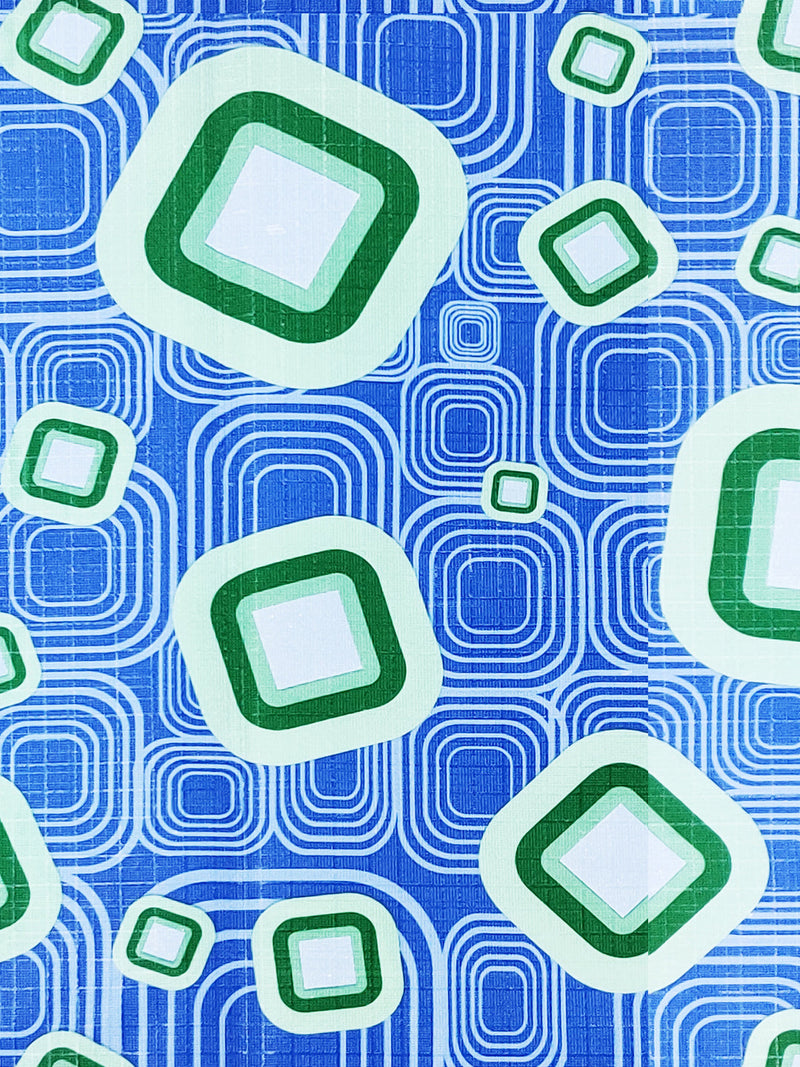 226_Clasic-Clear Vinyl PVC Dining Table Cover Easy to Clean Table Cloth_CLASSIC CLEAR_GEOMATRIC_AQUA/MULTI_20