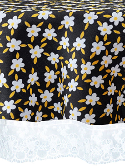 226_Clasic-Clear Vinyl PVC Dining Table Cover Easy to Clean Table Cloth_CLASSIC CLEAR_FLORAL_BLACK/WHITE_24