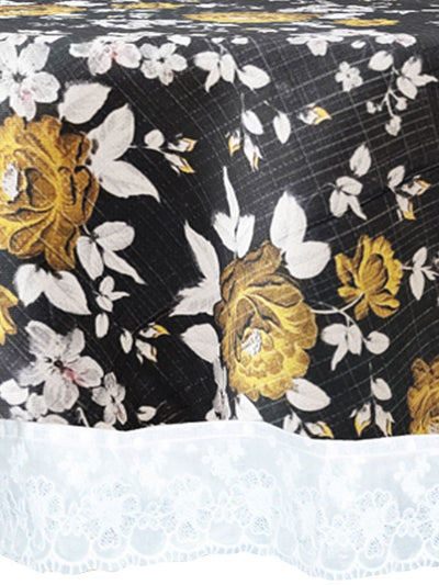 226_Clasic-Clear Vinyl PVC Dining Table Cover Easy to Clean Table Cloth_CLASSIC CLEAR_FLORAL_BLACK/SILVER_24