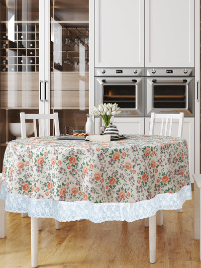 226_Clasic-Clear Vinyl PVC Dining Table Cover Easy to Clean Table Cloth_CLASSIC CLEAR_FLORAL_IVORY/PEACH_21