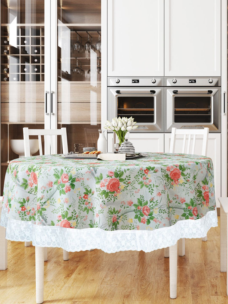 226_Clasic-Clear Vinyl PVC Dining Table Cover Easy to Clean Table Cloth_CLASSIC CLEAR_FLORAL_KHAKI/MULTI_21