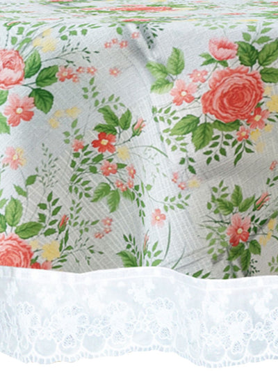 226_Clasic-Clear Vinyl PVC Dining Table Cover Easy to Clean Table Cloth_CLASSIC CLEAR_FLORAL_KHAKI/MULTI_24