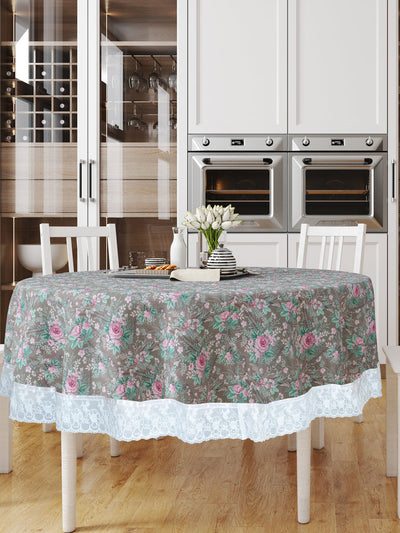 226_Clasic-Clear Vinyl PVC Dining Table Cover Easy to Clean Table Cloth_CLASSIC CLEAR_FLORAL_SLATE/MULTI_21