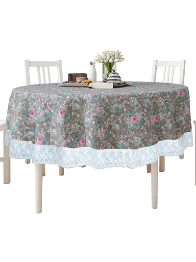 226_Clasic-Clear Vinyl PVC Dining Table Cover Easy to Clean Table Cloth_CLASSIC CLEAR_FLORAL_SLATE/MULTI_23