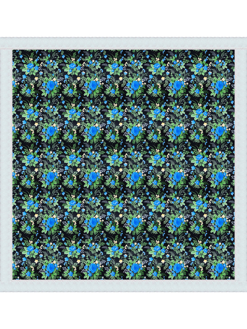 226_Clasic-Clear Vinyl PVC Dining Table Cover Easy to Clean Table Cloth_CLASSIC CLEAR_FLORAL_BLACK/BLUE_4