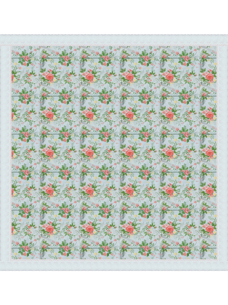 226_Clasic-Clear Vinyl PVC Dining Table Cover Easy to Clean Table Cloth_CLASSIC CLEAR_FLORAL_KHAKI/MULTI_4