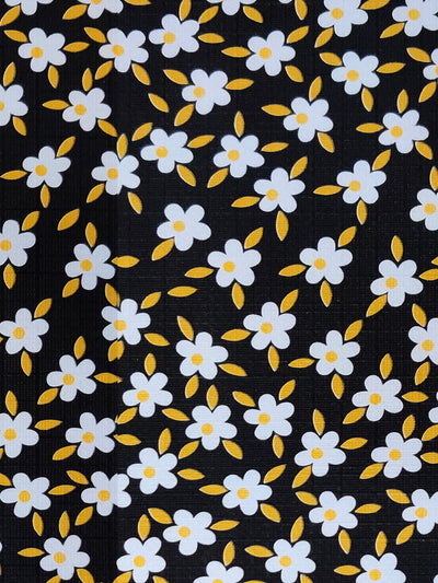 226_Clasic-Clear Vinyl PVC Dining Table Cover Easy to Clean Table Cloth_CLASSIC CLEAR_FLORAL_BLACK/WHITE_15